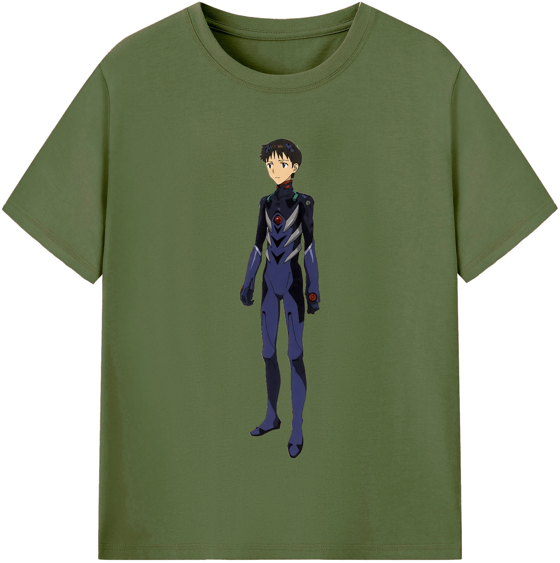 （画像用） EVA 新世紀エヴァンゲリオン 綿100％半袖Tシャツ（フロントプリント）